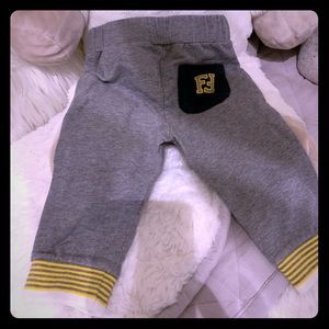 Fendi cotton baby joggers